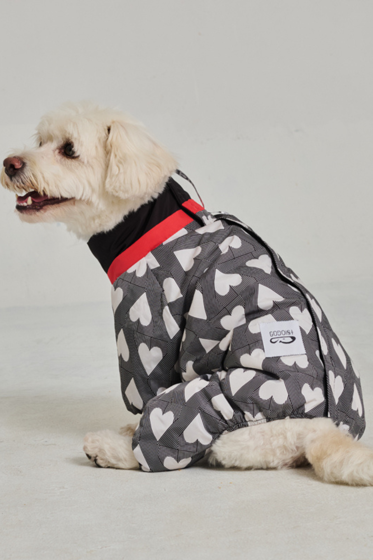 Köpek Tulumu Puffer - Jumpsuit Series - Kate