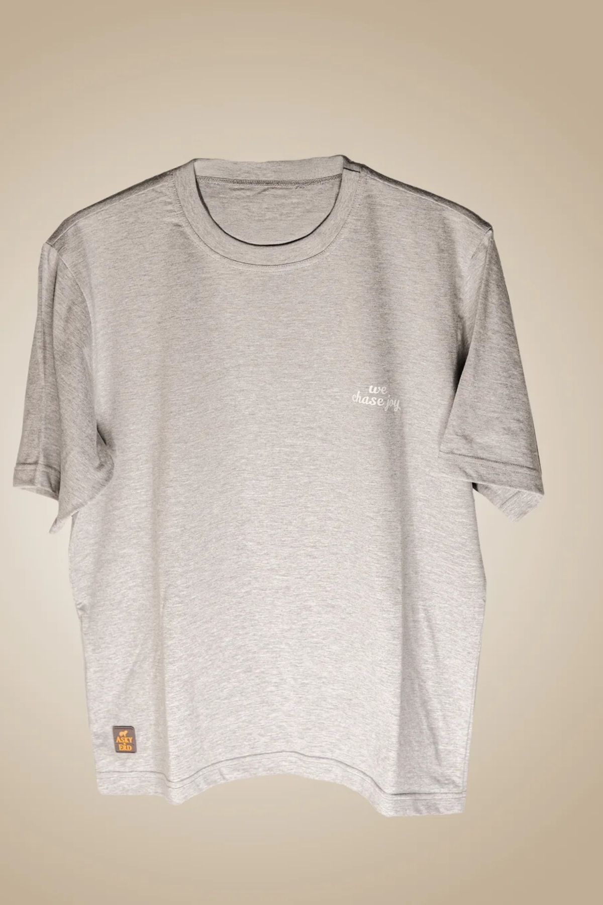 Asky&Erd AskyxHuman Chasing Joy | Urban Grey Tişört