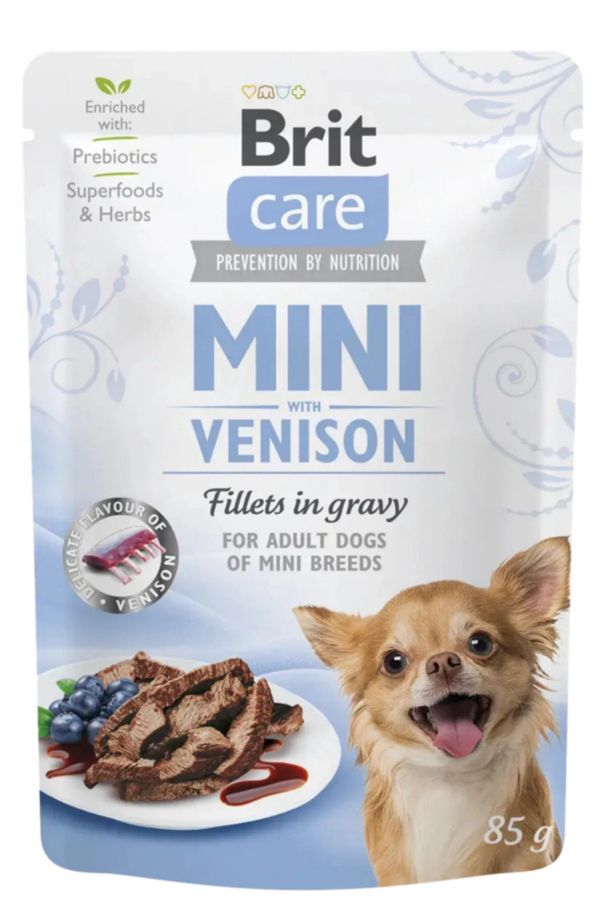 Brit Care Mini Soslu Geyik Eti Filetoları Yetişkin Köpek Yaş Mama