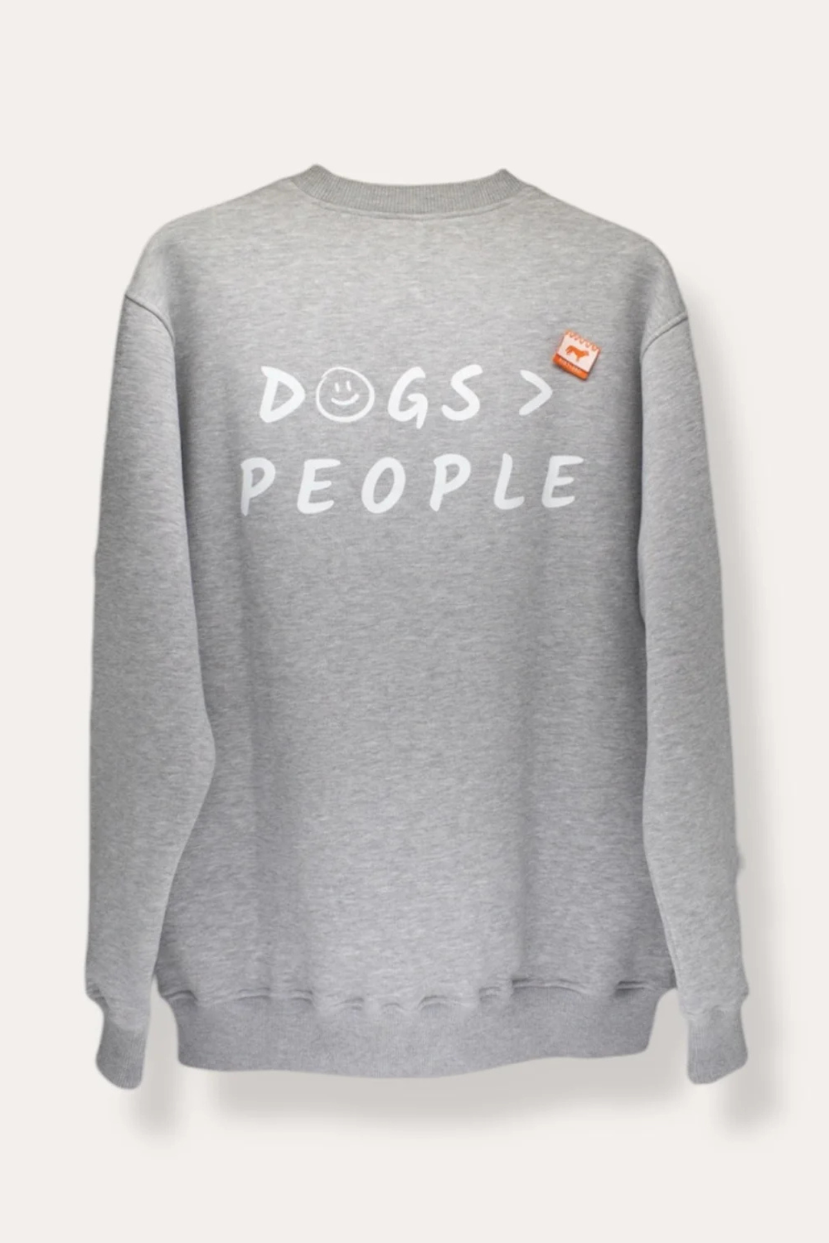 Asky&Erd AskyxHuman | Love Paws Sweatshirt | Heather Grey