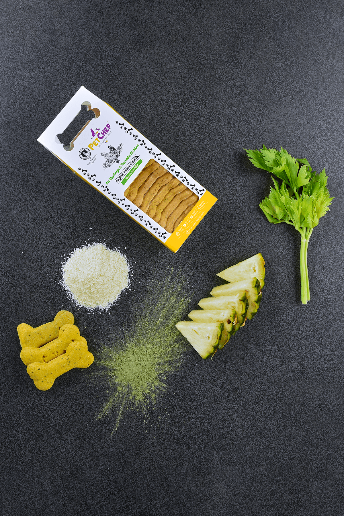 PetChef Fit Moringa&Tavuklu Köpek Bisküvisi