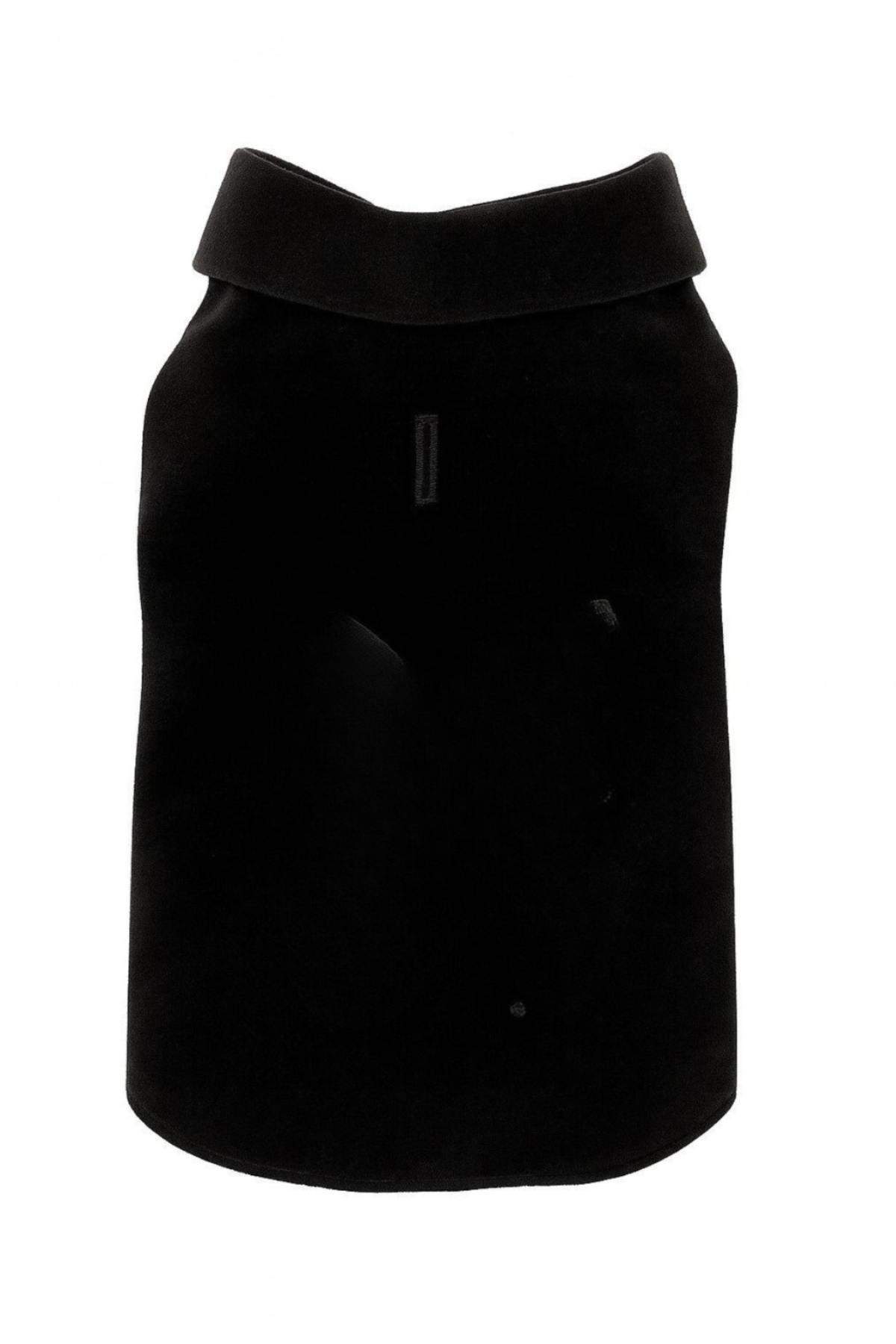 Mer Paw Kadife Siyah Gömlek - L