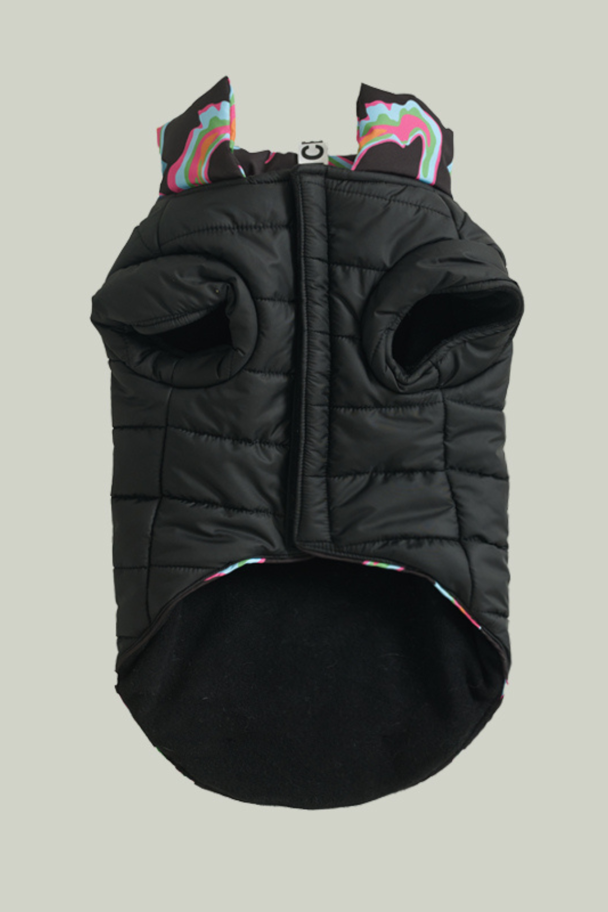 Godoist Köpek Montu Polar - Puffer Series - Funy Black