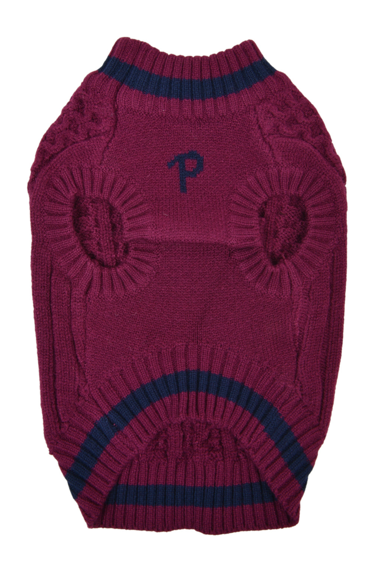 Puppia Fannar Örgü Köpek Kazağı Bordo 