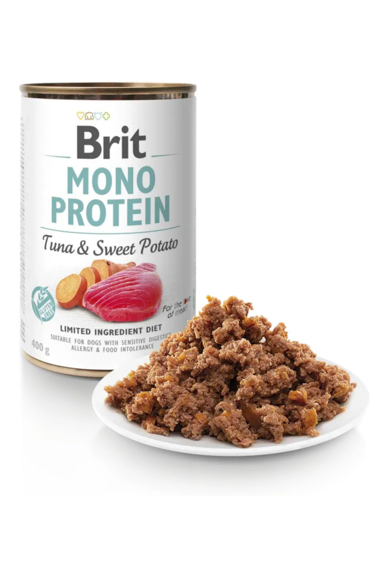 Brit Care BRIT MONO PROTEIN Ton Balığı ve Tatlı Patates Yetişkin Köpek Yaş Mama 