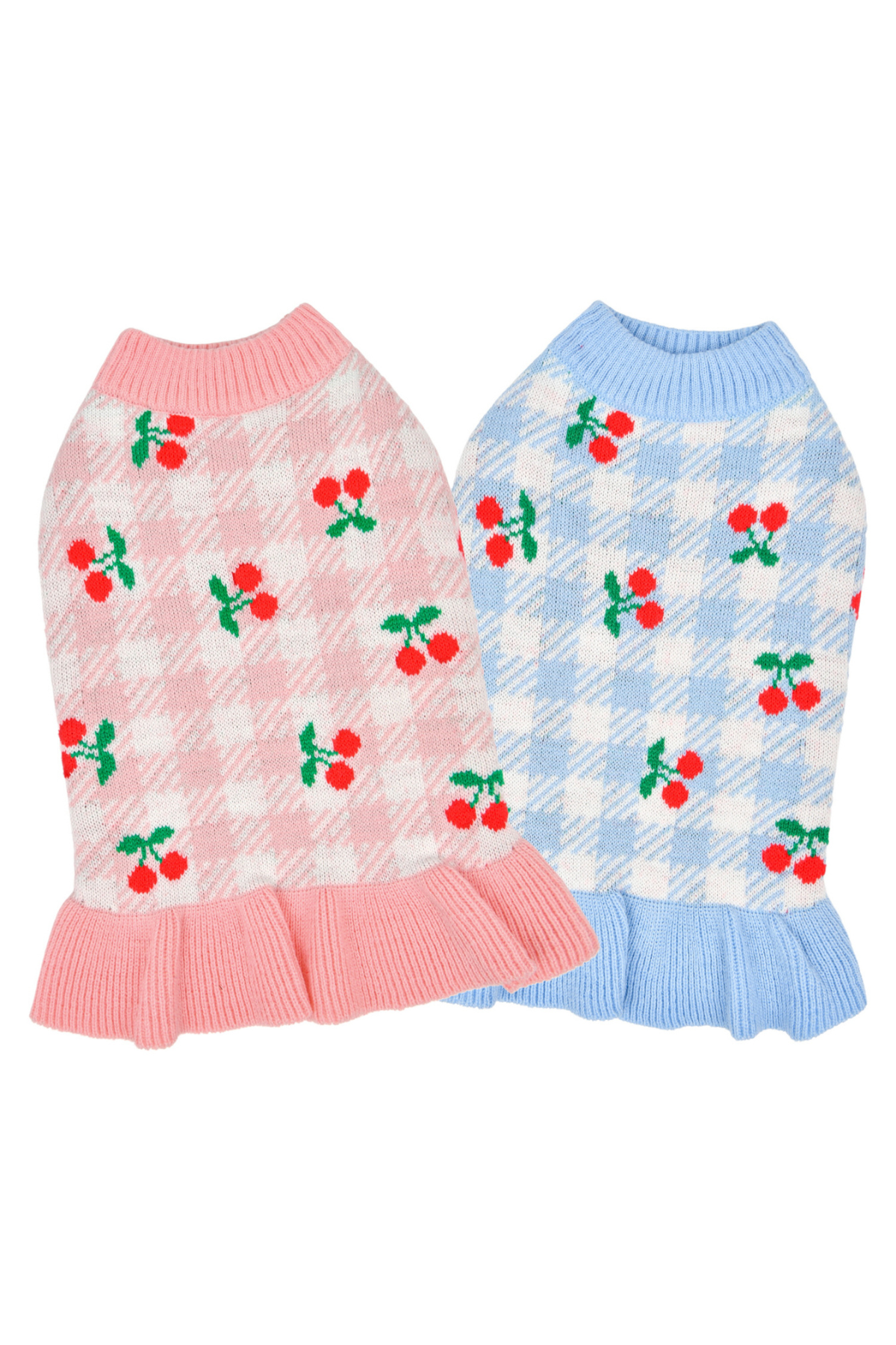 Puppia Rio Örgü Köpek Elbisesi Pembe 