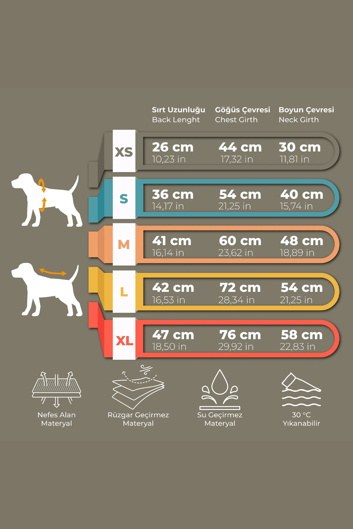 Godoist Köpek Montu Polar - Puffer Series - Flawery