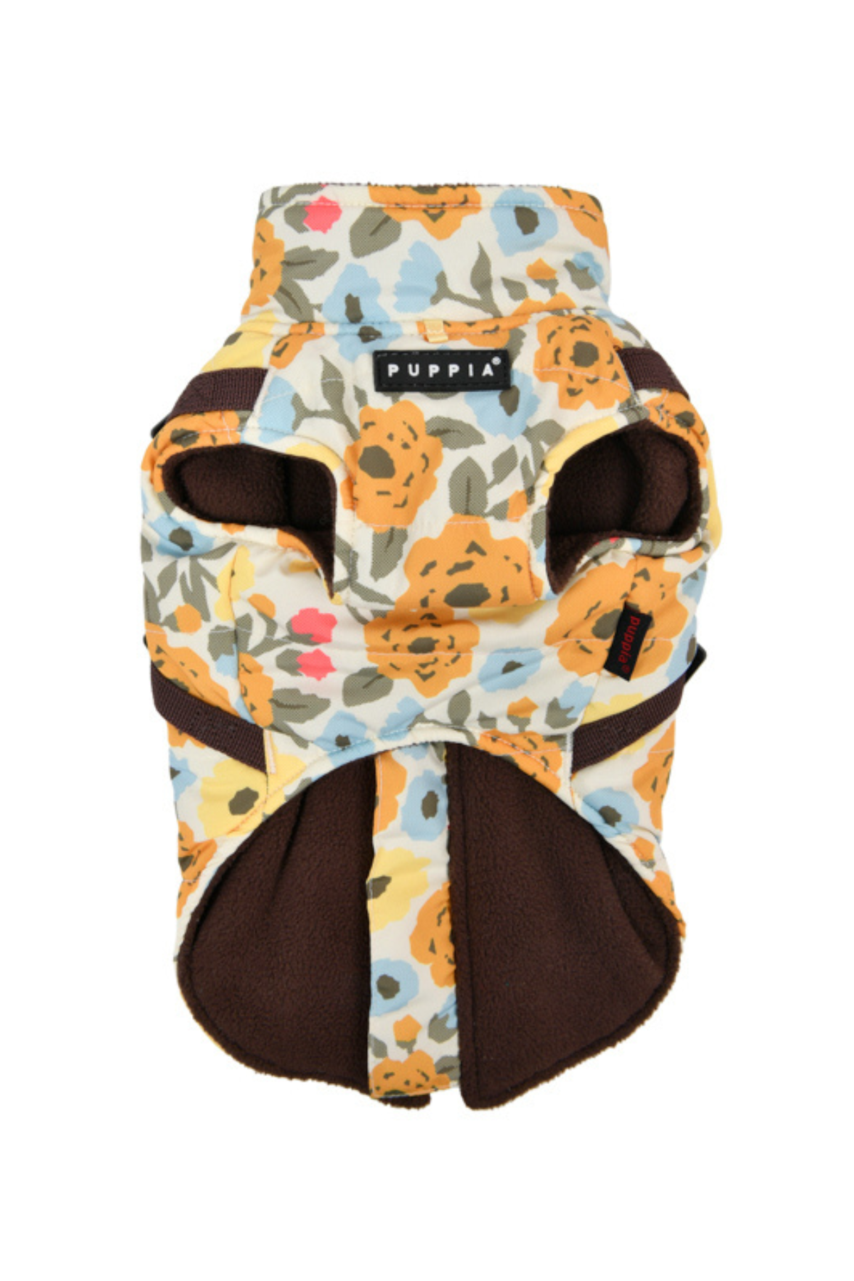 Puppia Alyssa Kışlık Köpek Tulumu - Kahverengi