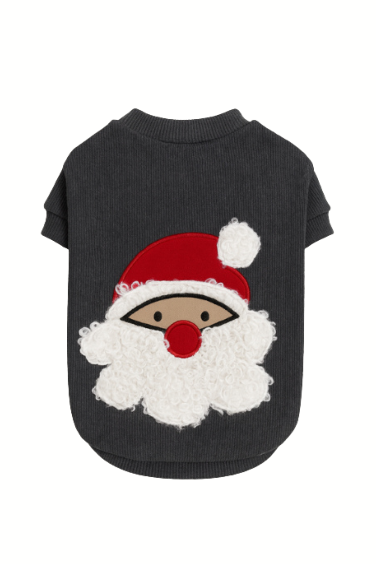 Gedyco Noel Babalı Köpek Sweatshirt Füme