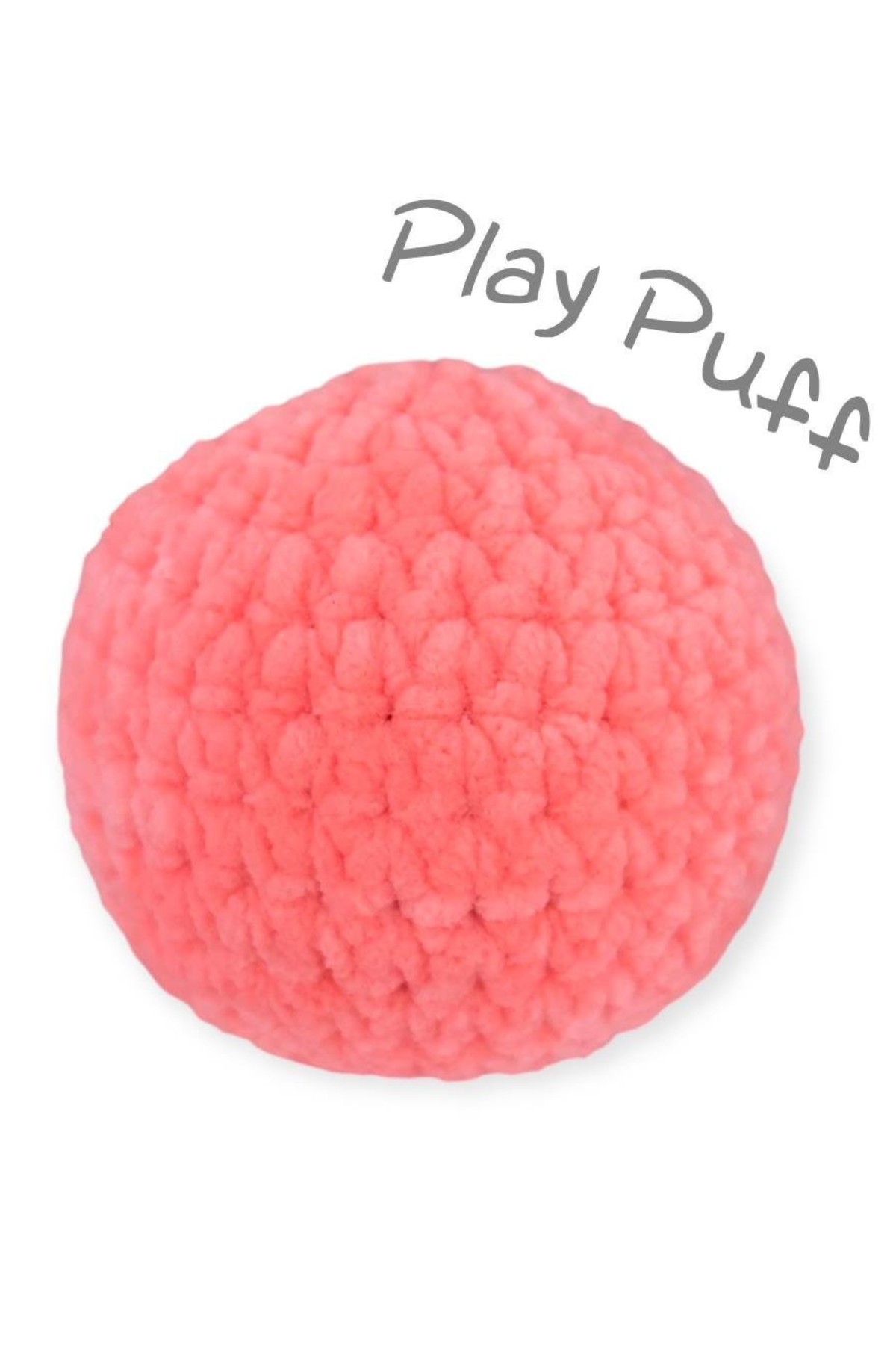 Lolidogs Puffs Örgü Köpek Topu Peachy
