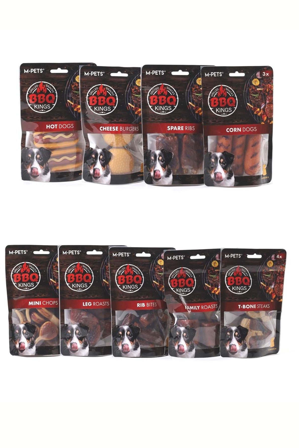 M-PETS BBQ KINGS FAMILY ROASTS CHICKEN ÖDÜL 105GR