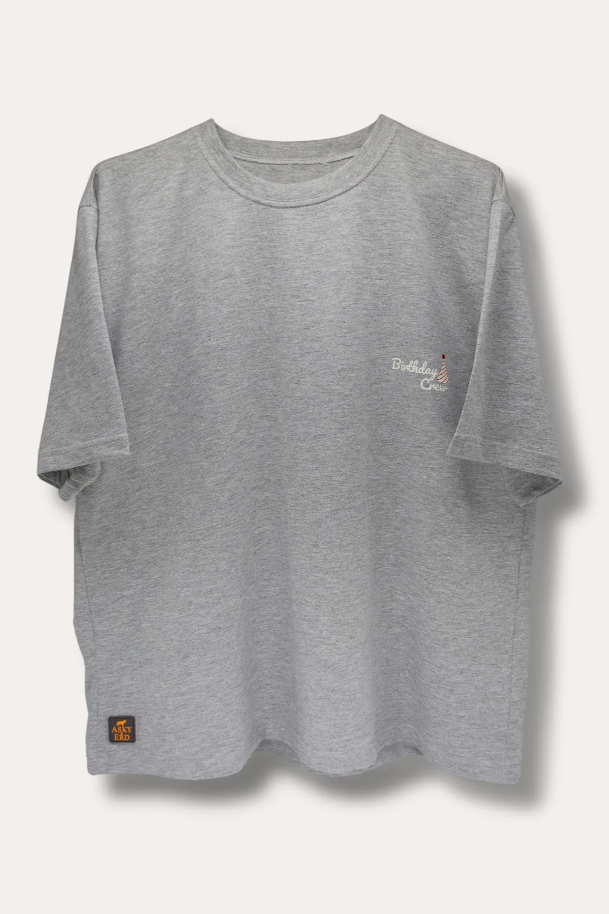 Asky&Erd | AskyxHuman | Party Club T-Shirt Gri