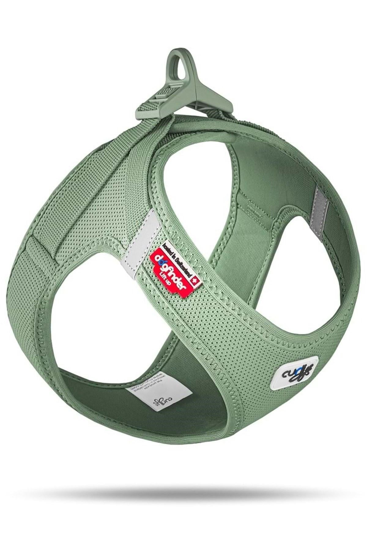 Curli Vest Harness Köpek Göğüs Tasması Olive 