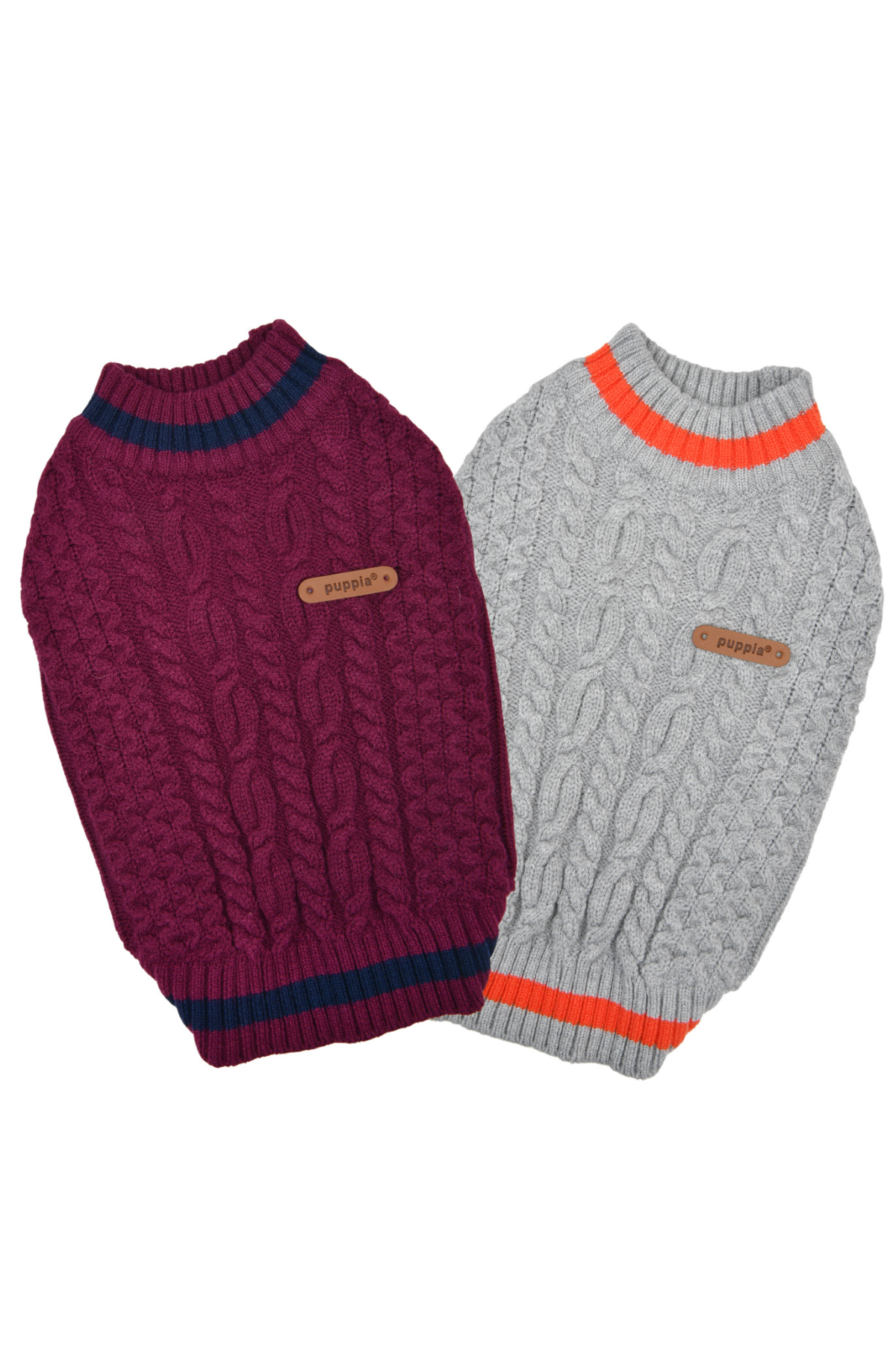 Puppia Fannar Örgü Köpek Kazağı Bordo 