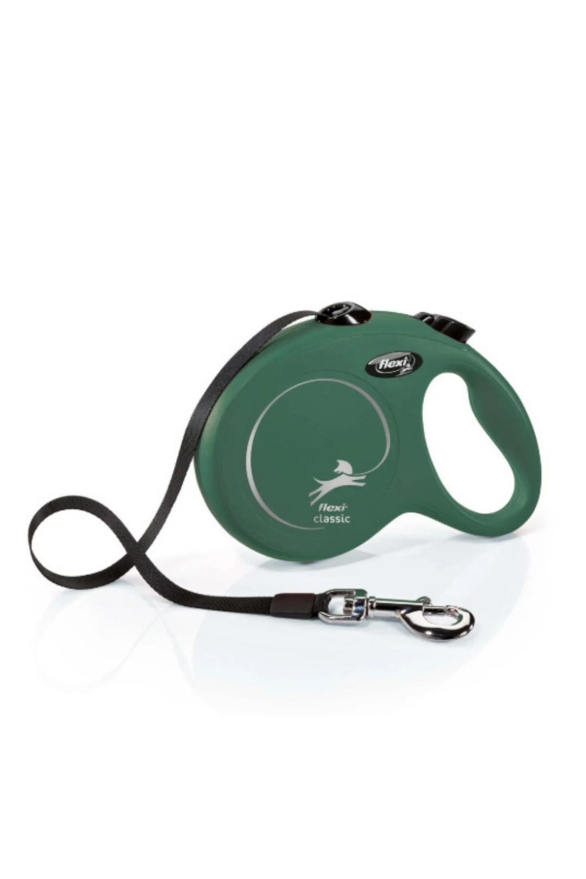 Flexi New Classic M Beden Yeşil 5MT Şerit Tasma