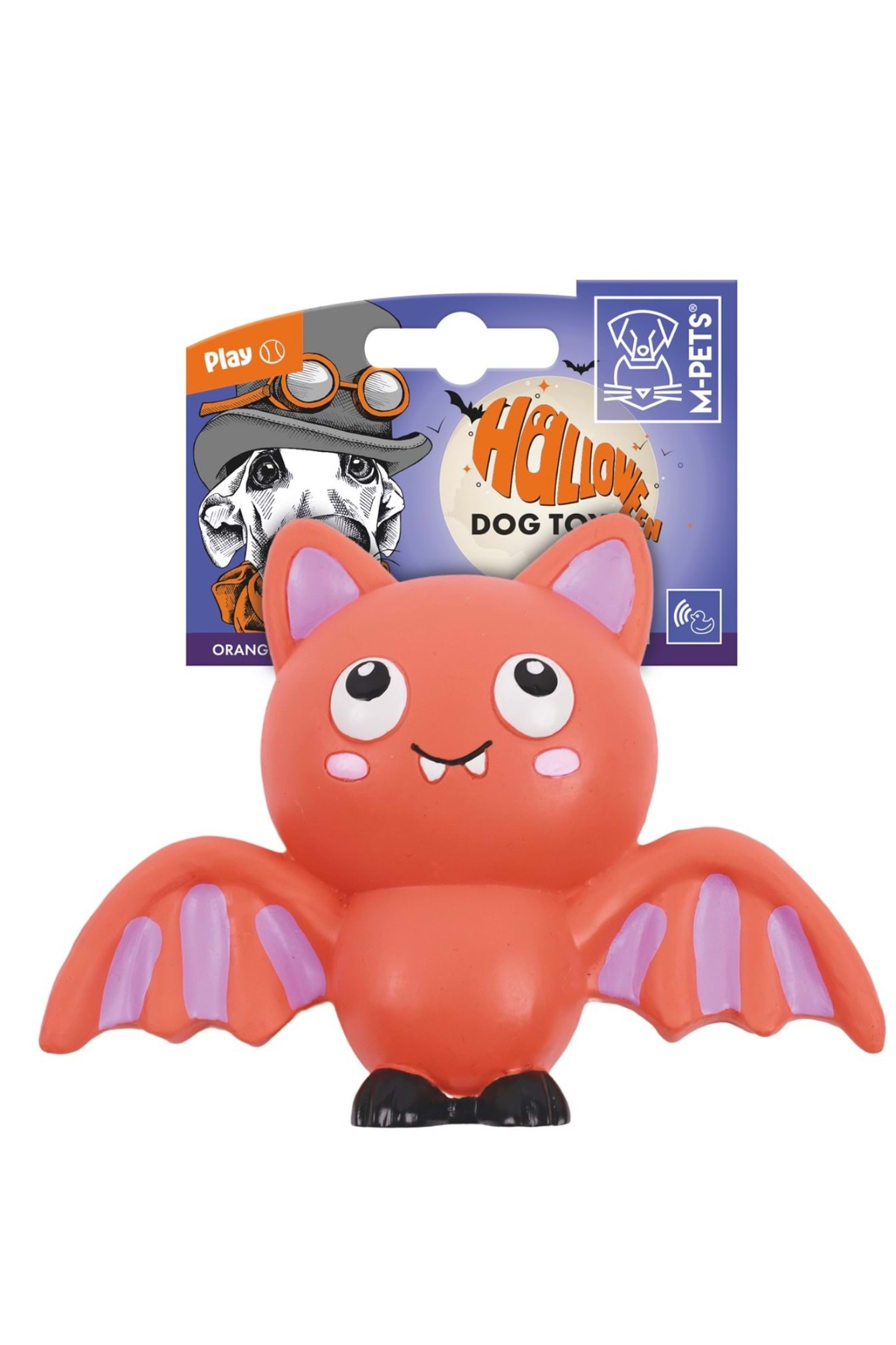 M-PETS HALLOWEEN ORANGE BAT KÖPEK OYUNCAĞI