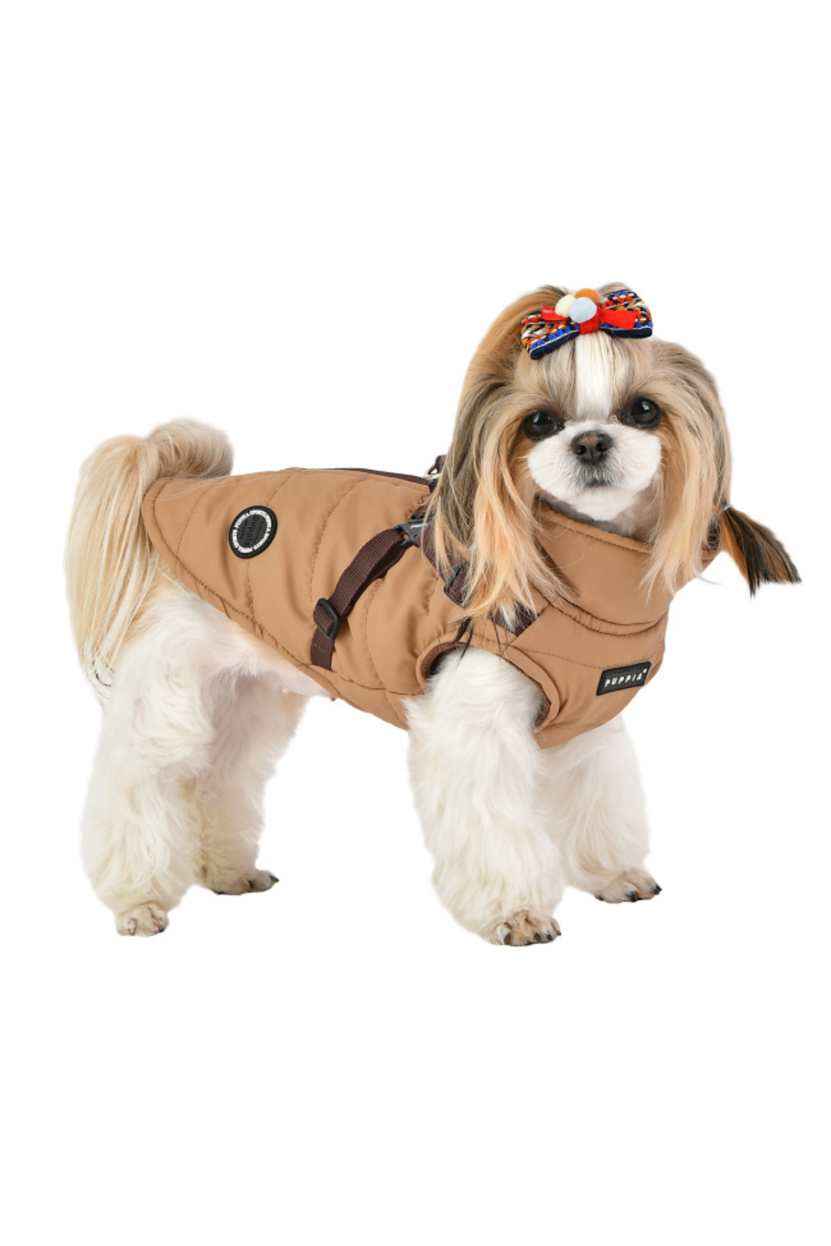 Puppia Mountaineer II Köpek Montu Bej