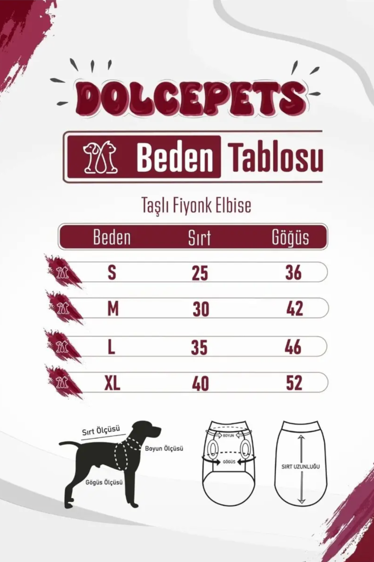 Dolce Pets Taşlı Fiyonk Elbise Mavi