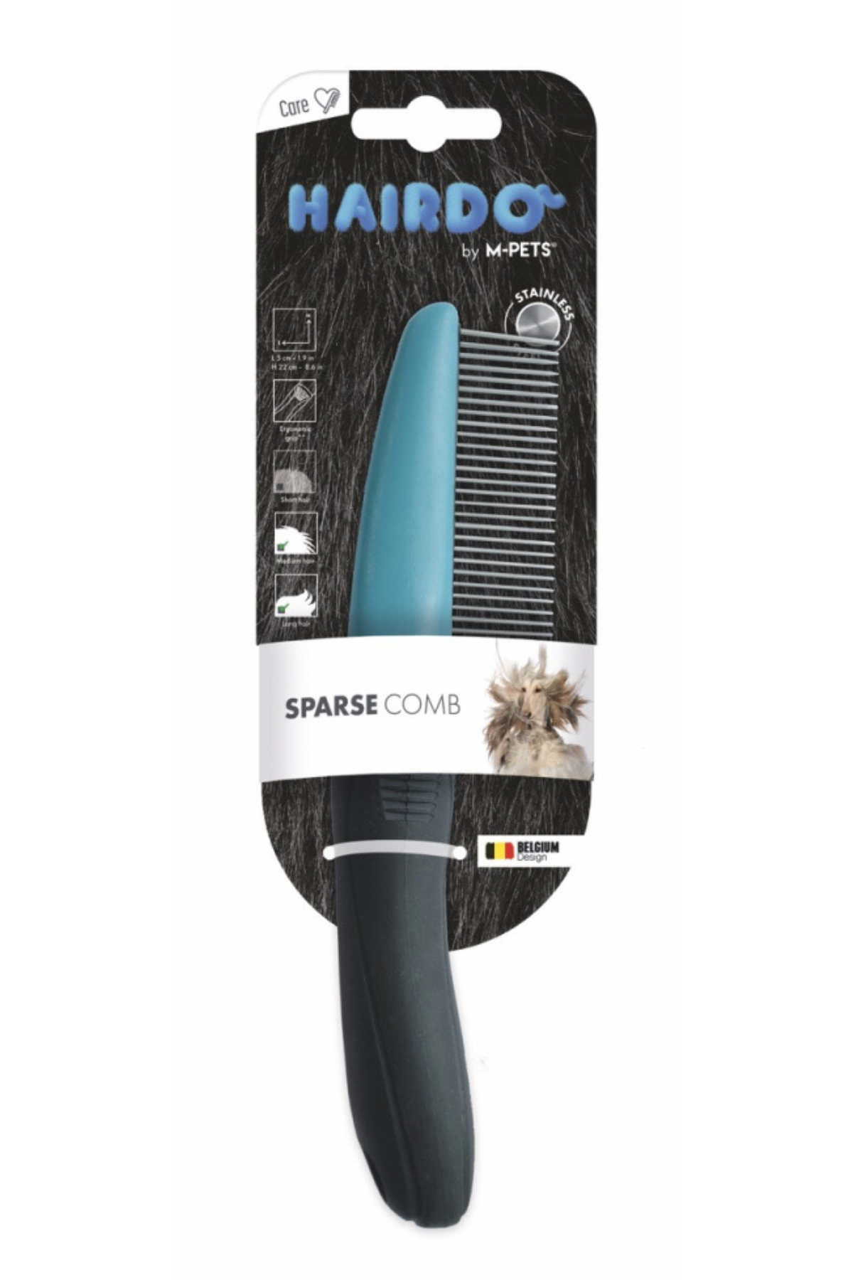 M-Pets Kıtık Açıcı Köpek Tarağı 4x19,5cm