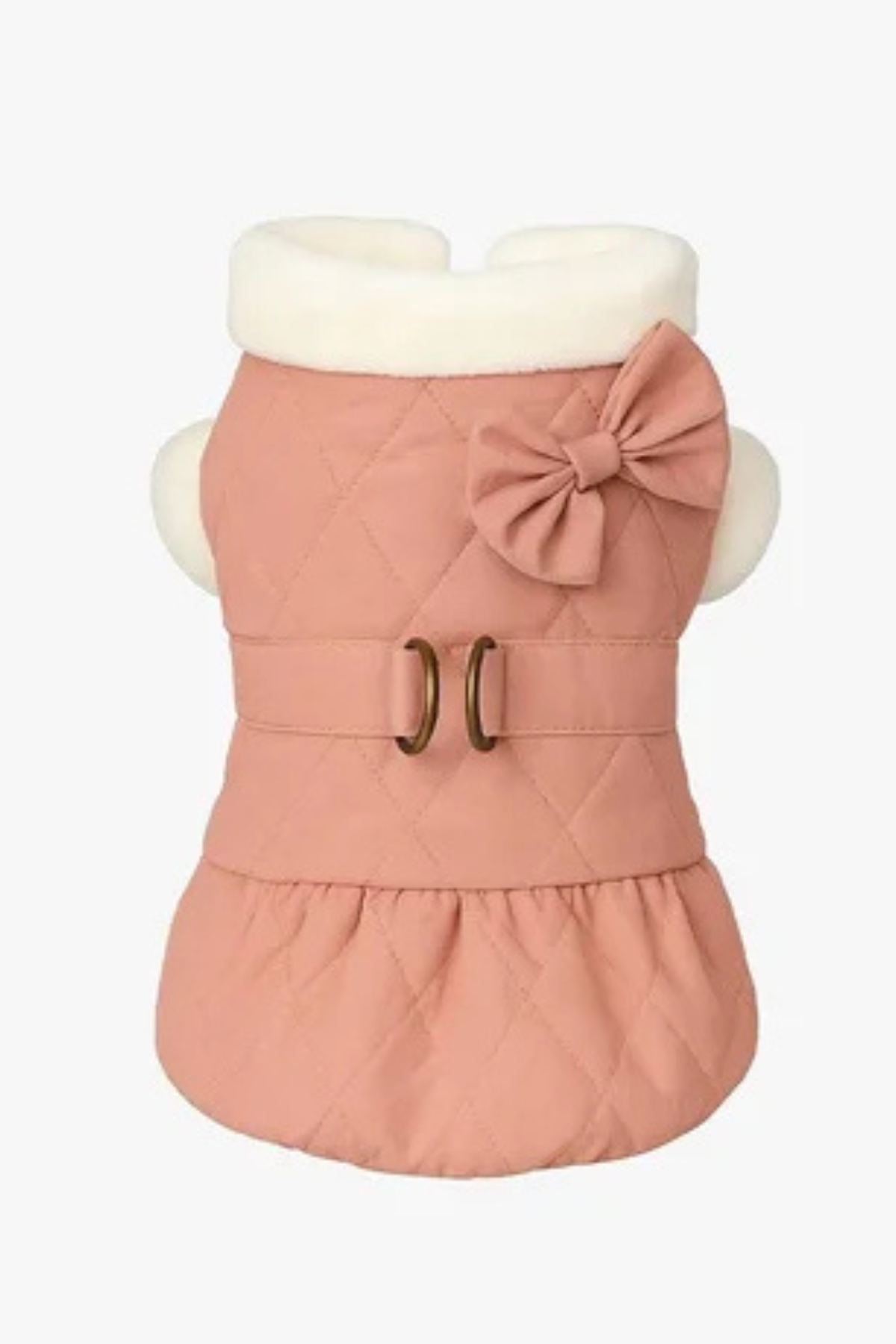 Tasmalı Fiyonk Ceket Pembe