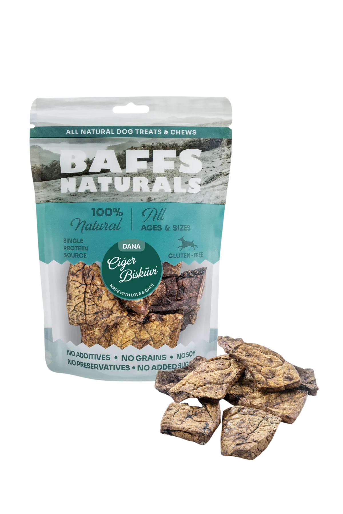 Baffs Naturals Dana Ciğer Bisküvi