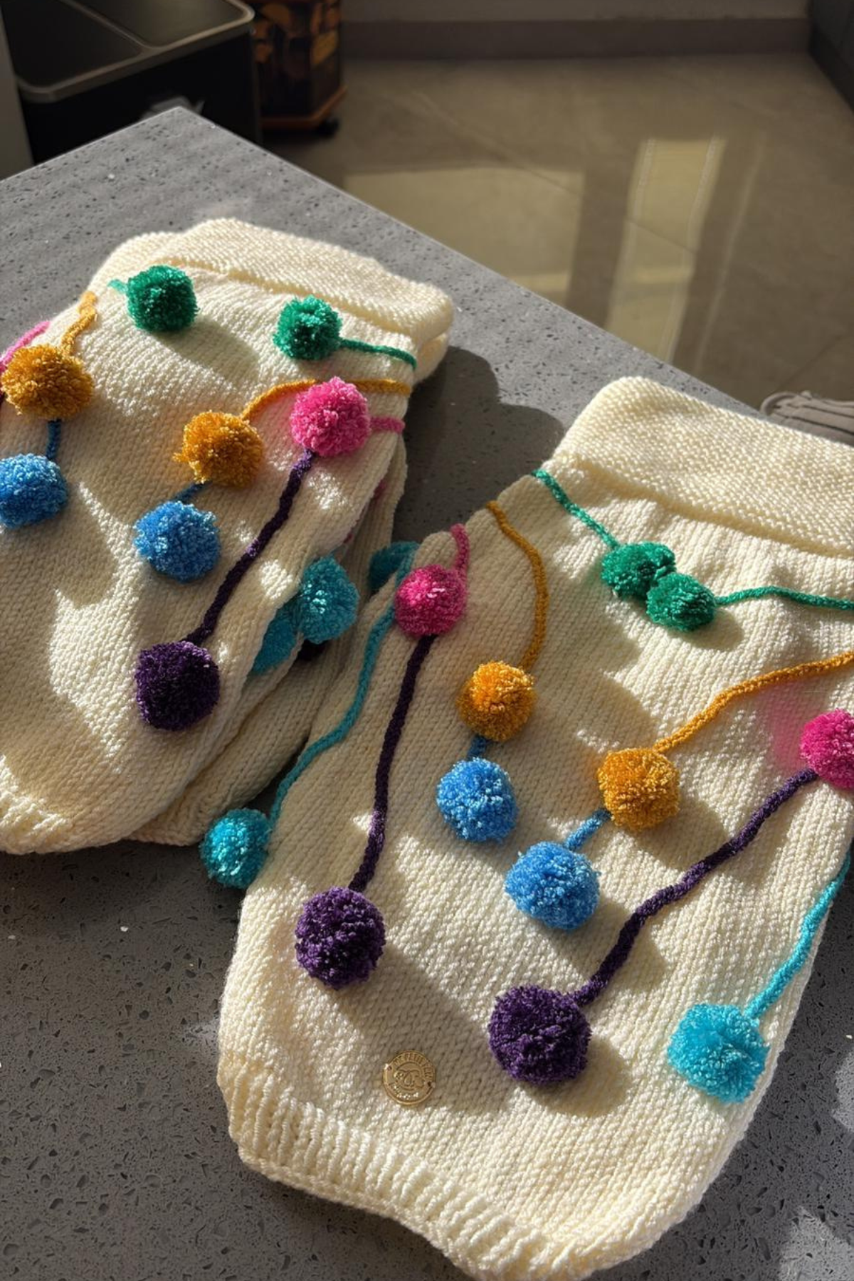 My Petit Paw Ponponlu Köpek Kazak