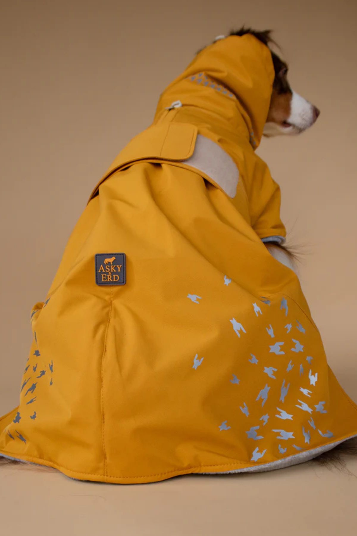 Asky&Erd Seattle StormGuard Coat  Yağmurluk Mustard Fog