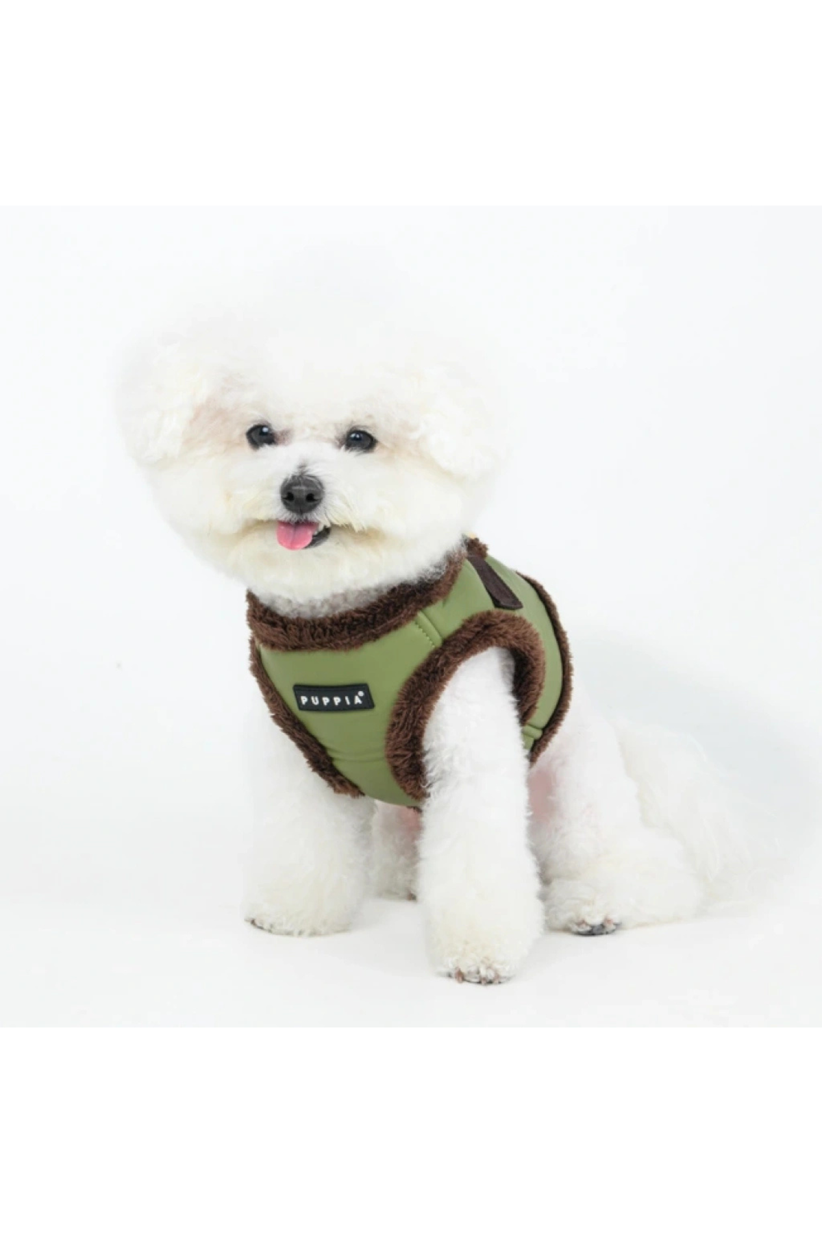 Puppia Wynter Harness B Köpek Göğüs Tasması - Zeytin Yeşili