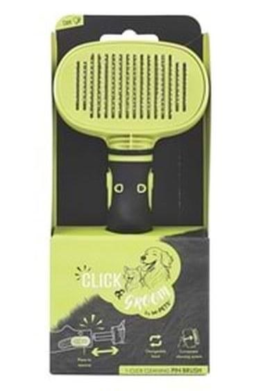 M-Pets Click & Groom Köpek Masaj Uçlu Fırçası 