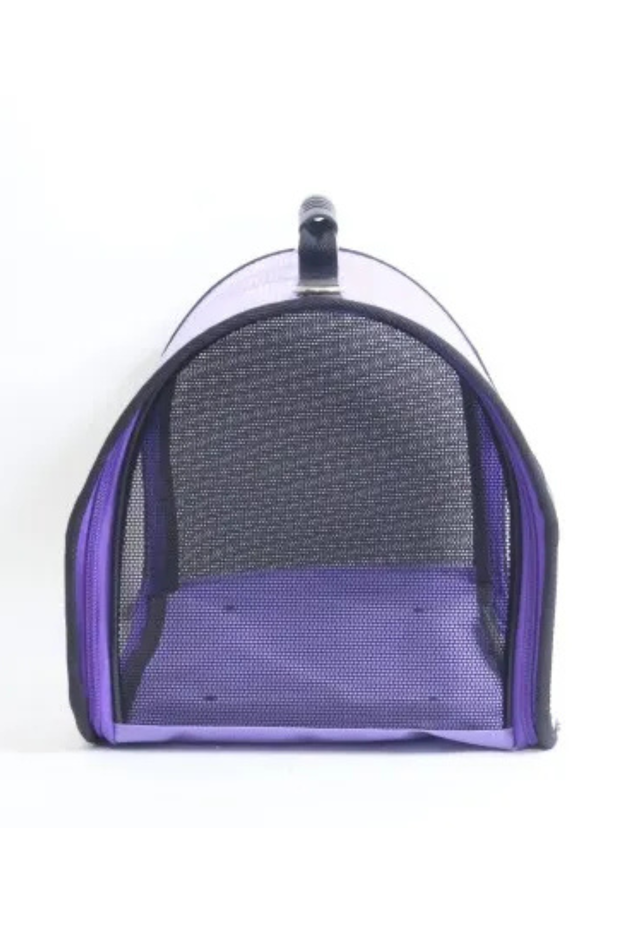 Migno Flybag Voyager Fileli-Şeffaf Model Kedi Köpek Taşıma Çantaları - Mor