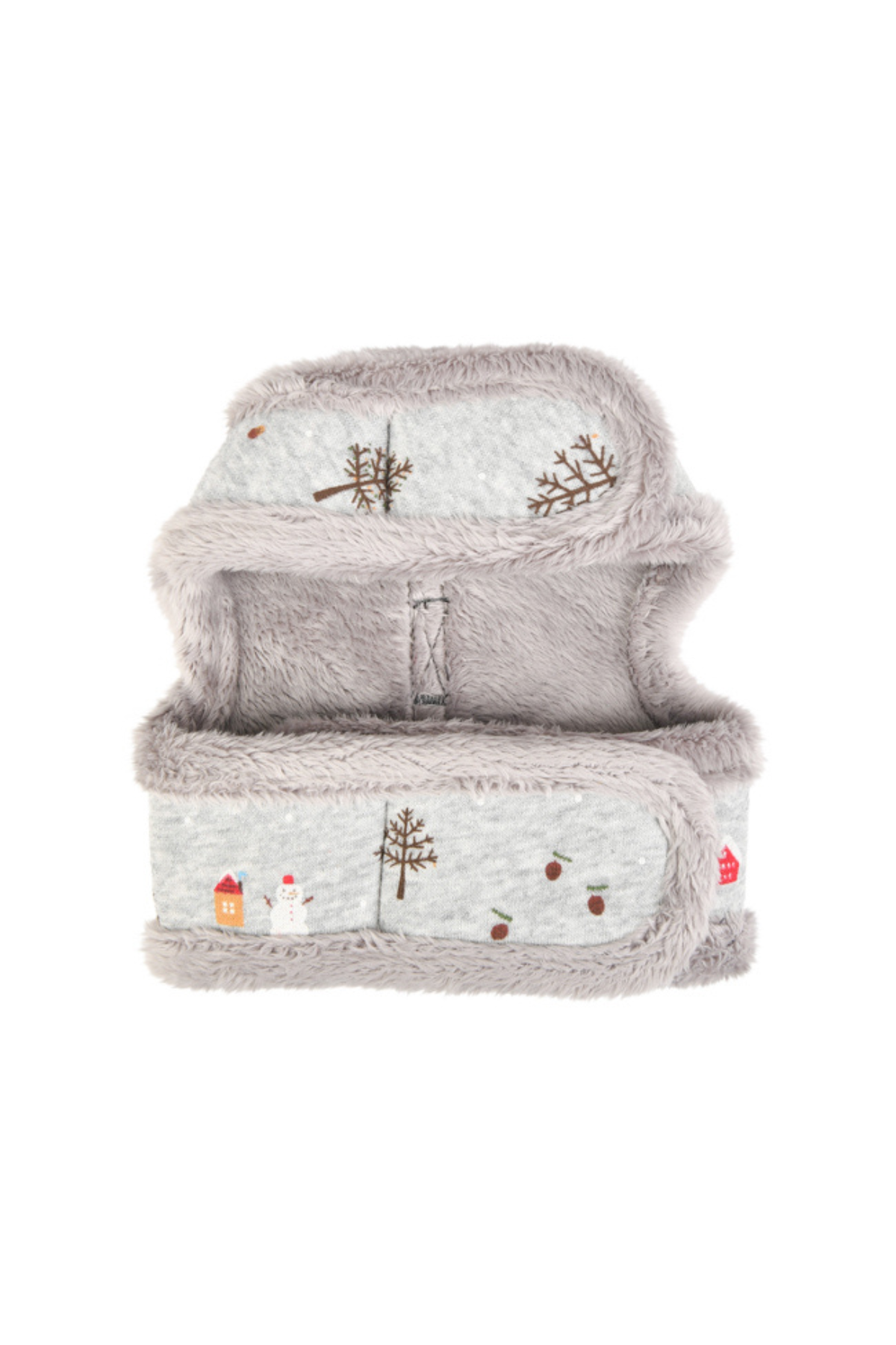 Pinkaholic New York Eira Pinka Köpek Göğüs Tasması - Melange Gri