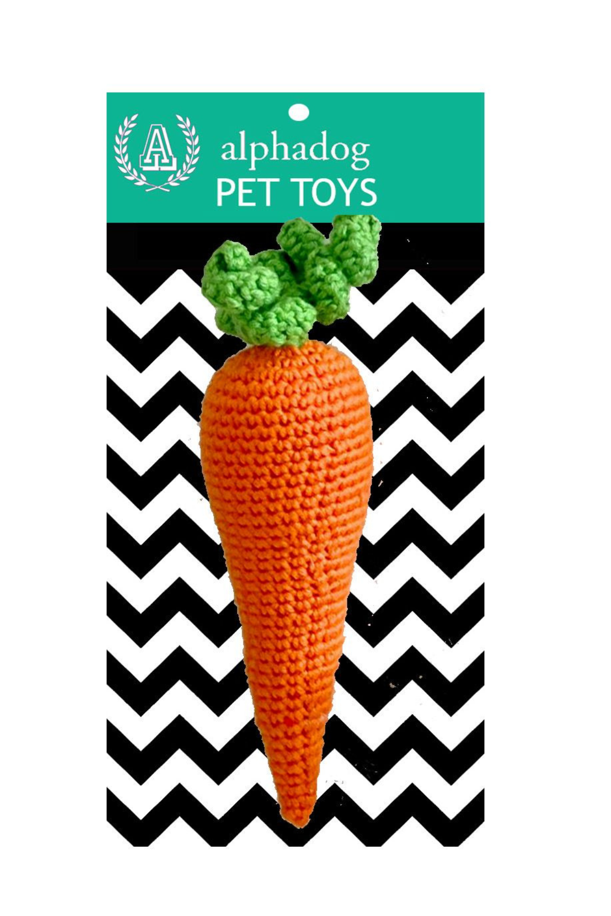 Alphadog Peluş Örgü Havuç Köpek Oyuncak