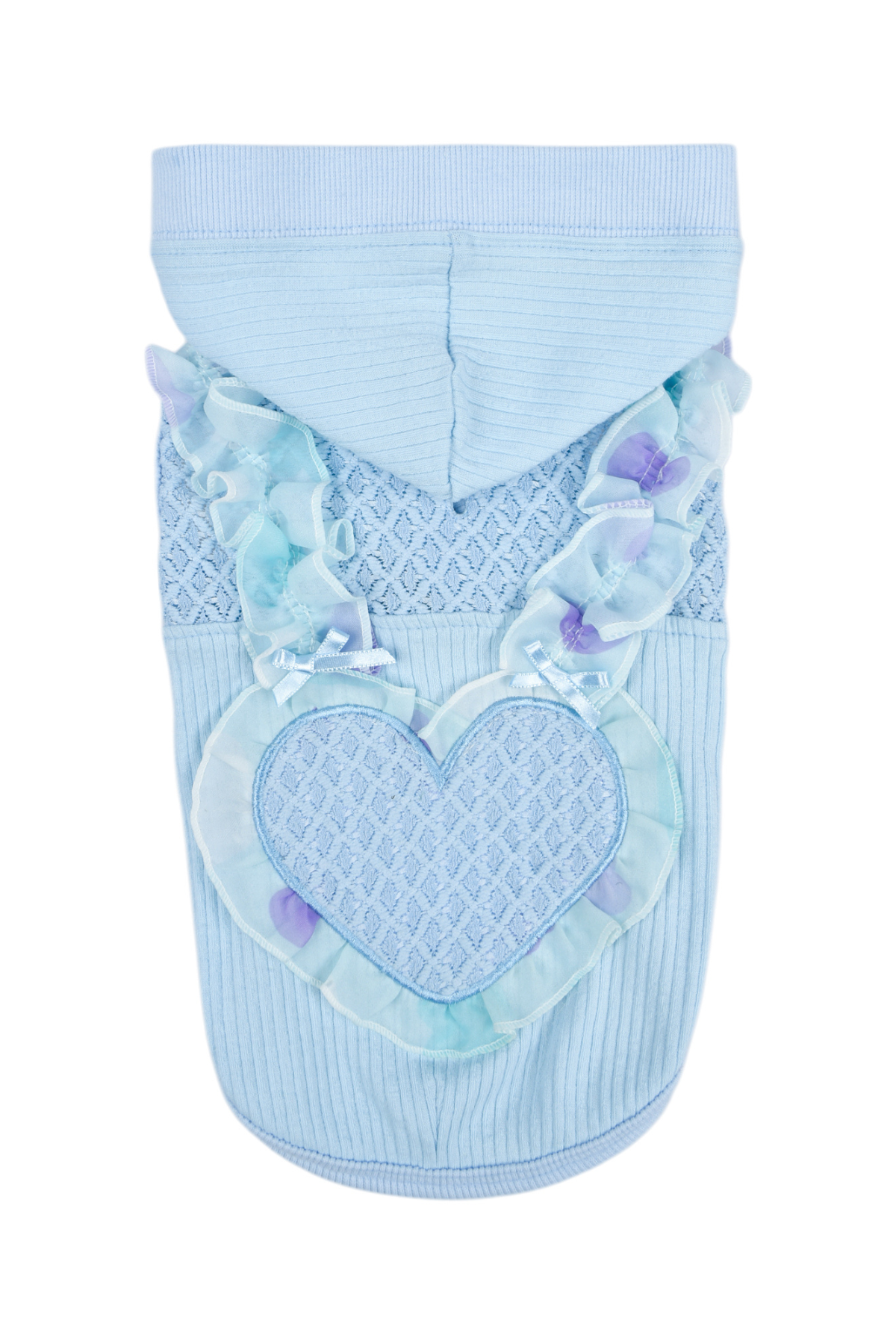 Pinkaholic New York Tiana Kapüşonlu Köpek Sweat Mavi