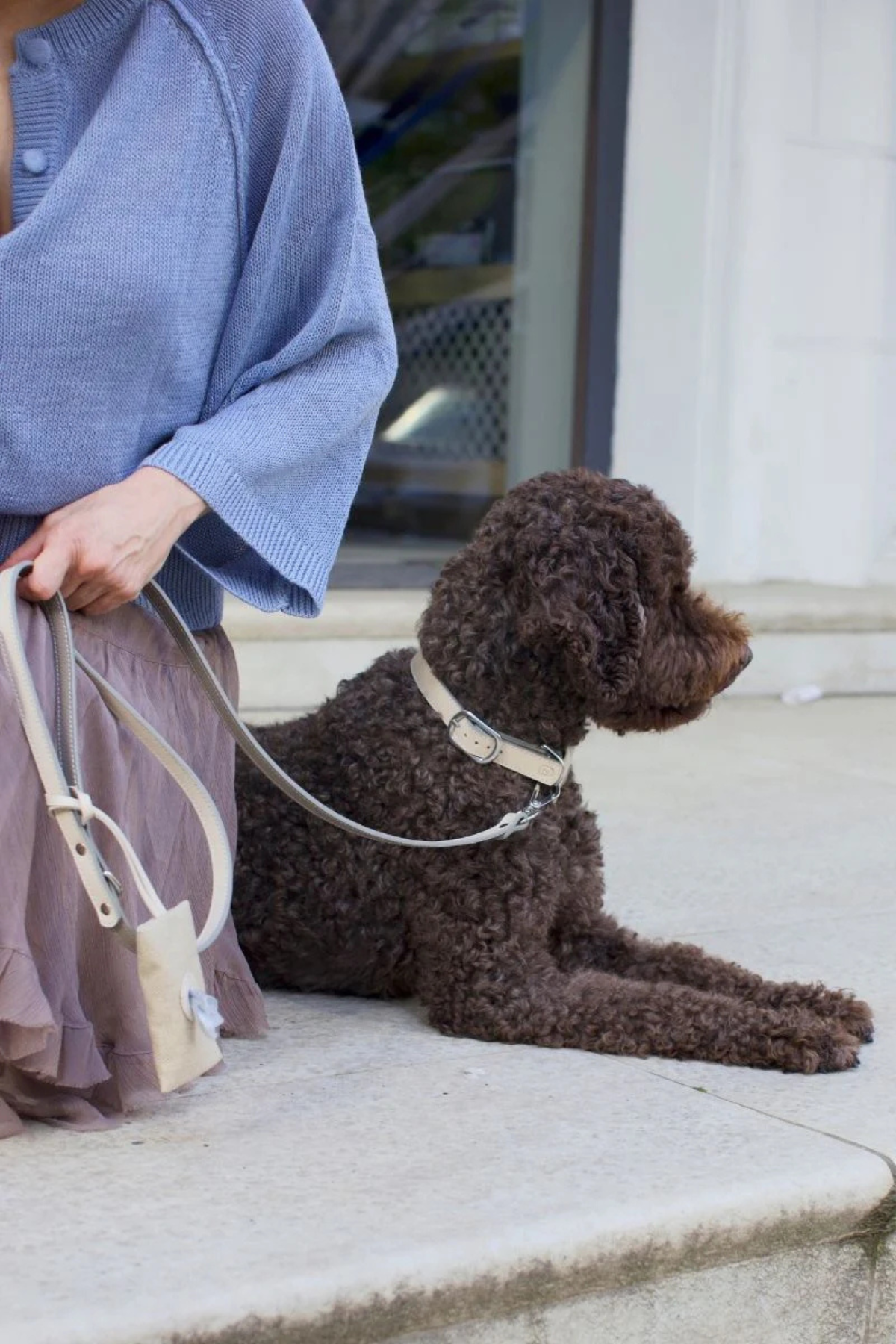 Zoe Pet Atelier Dışkı Poşeti Çantası - Fildişi Bej
