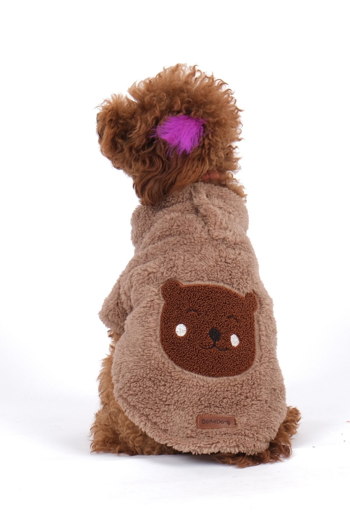 Doredog Taba Ayıcıklı Peluş Sweatshirt