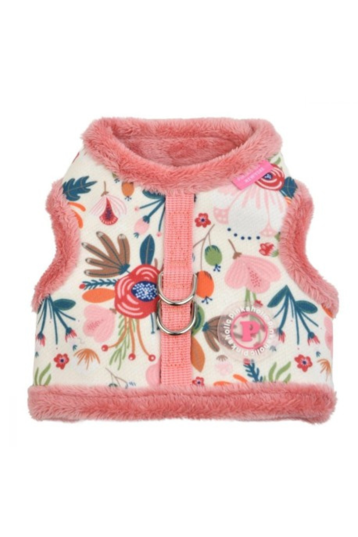 Pinkaholic New York Fleur Pinka Harness Köpek Göğüs Tasması Indian Pink 