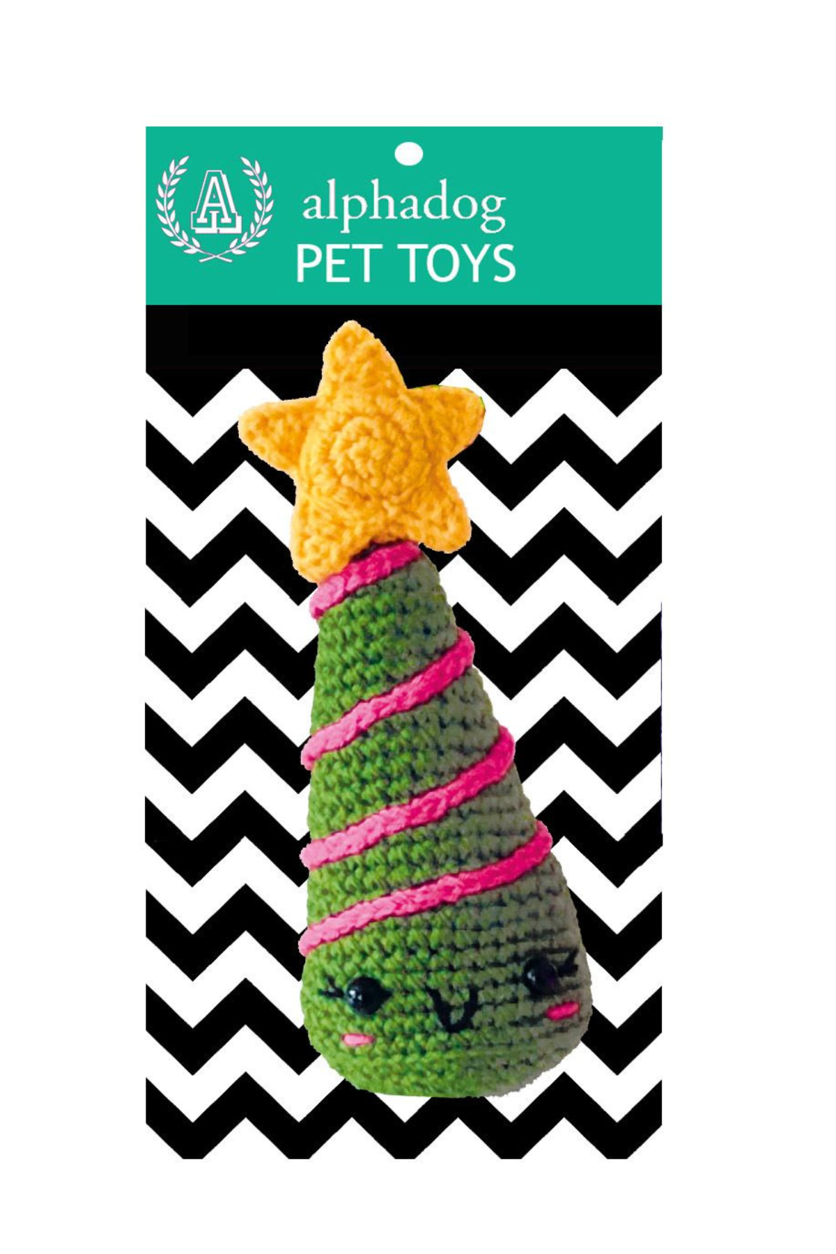 Alphadog Örgü Yılbaşı Ağacı Köpek Oyuncağı