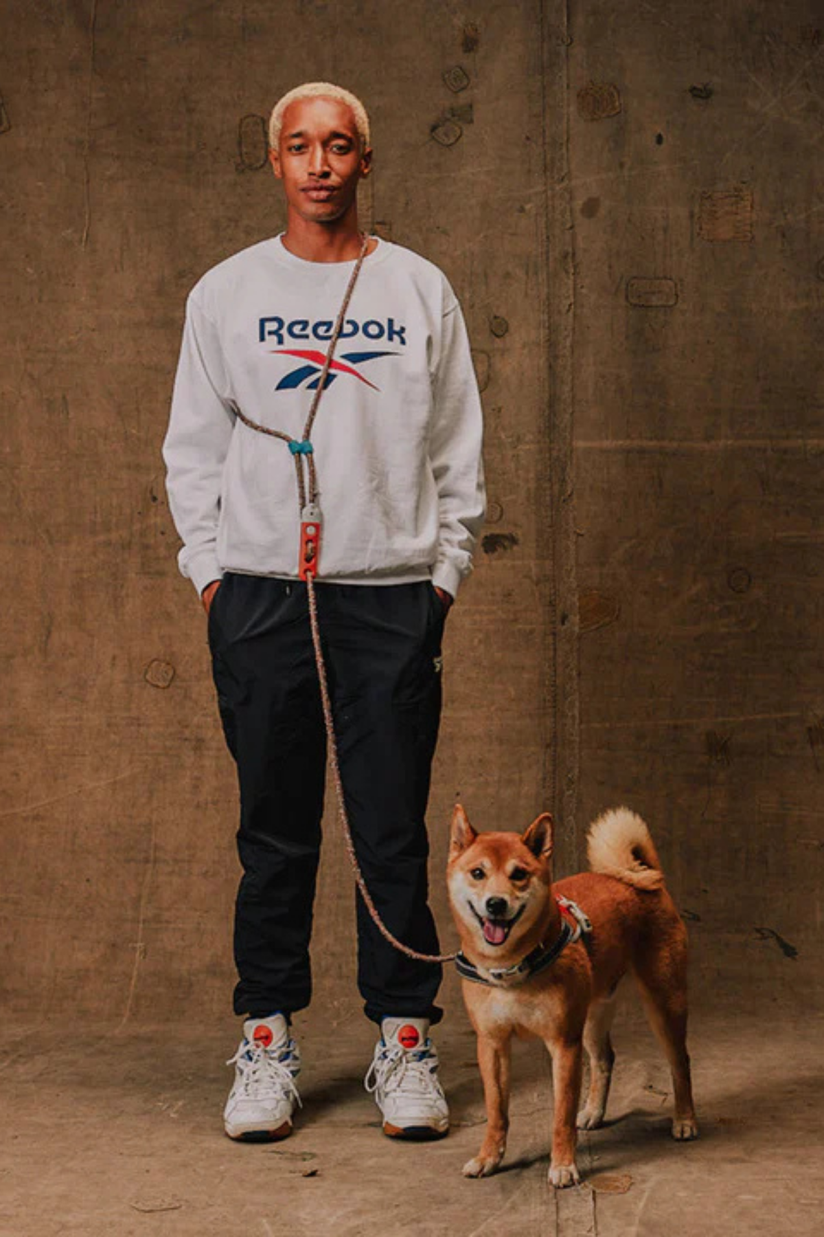 Zee.Dog Reebok x Zee.Dog Suede Hands-Free Gezdirme Tasması | Eller Serbest Köpek Tasması