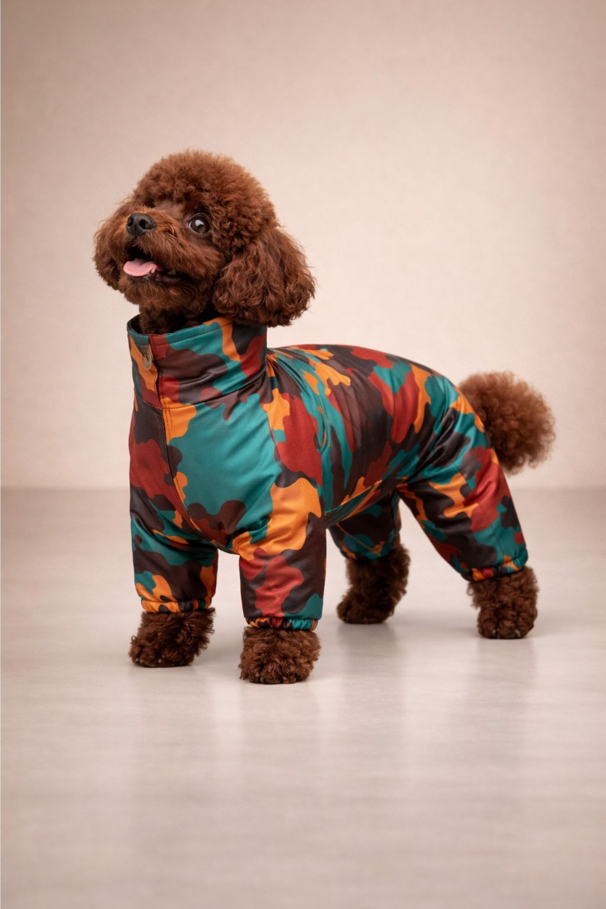 Alphadog Design Coverall Parade Polarlı Köpek Tulum Yağmurluk