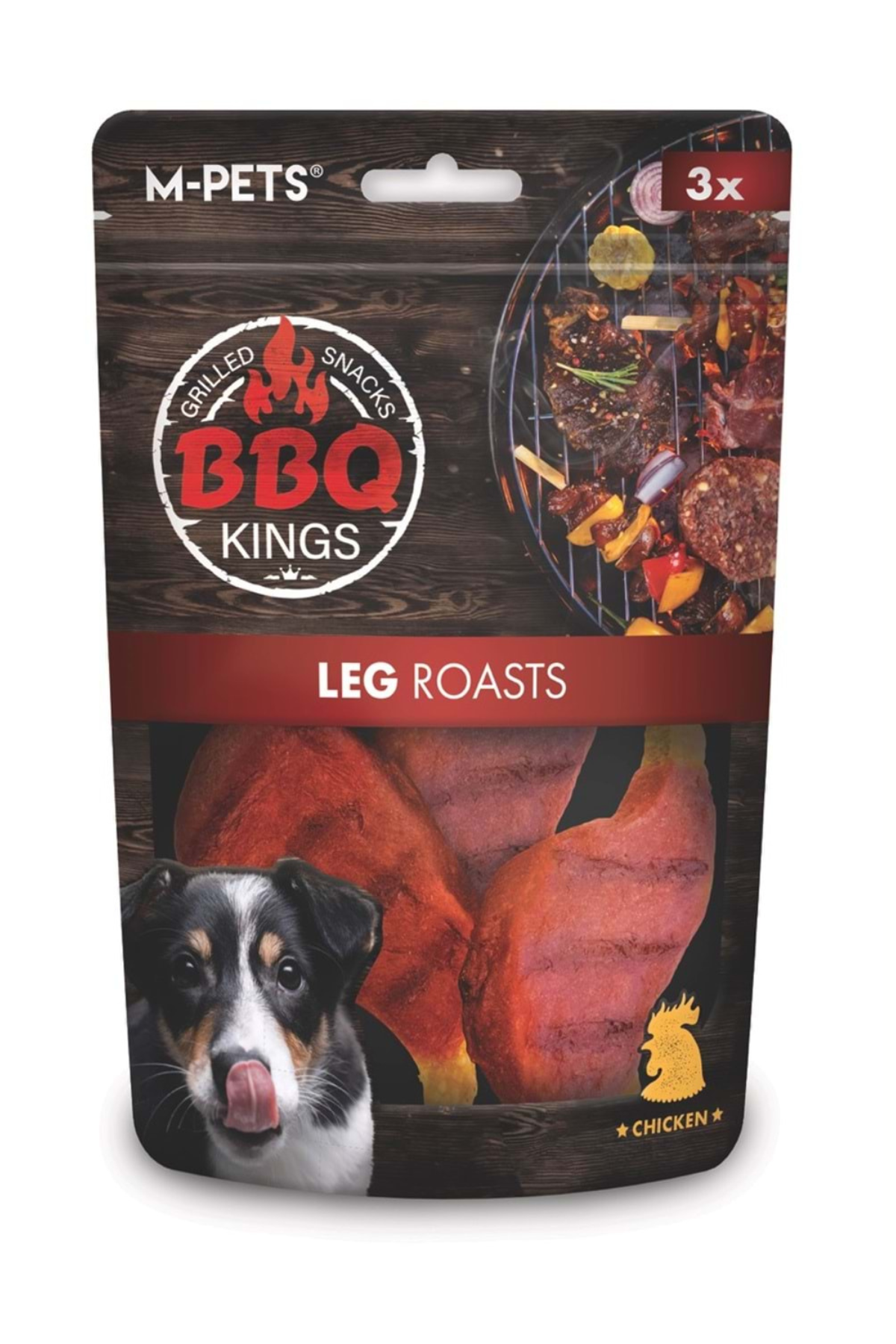 M-PETS BBQ KINGS LEG ROASTS CHICKEN ÖDÜL 70GR