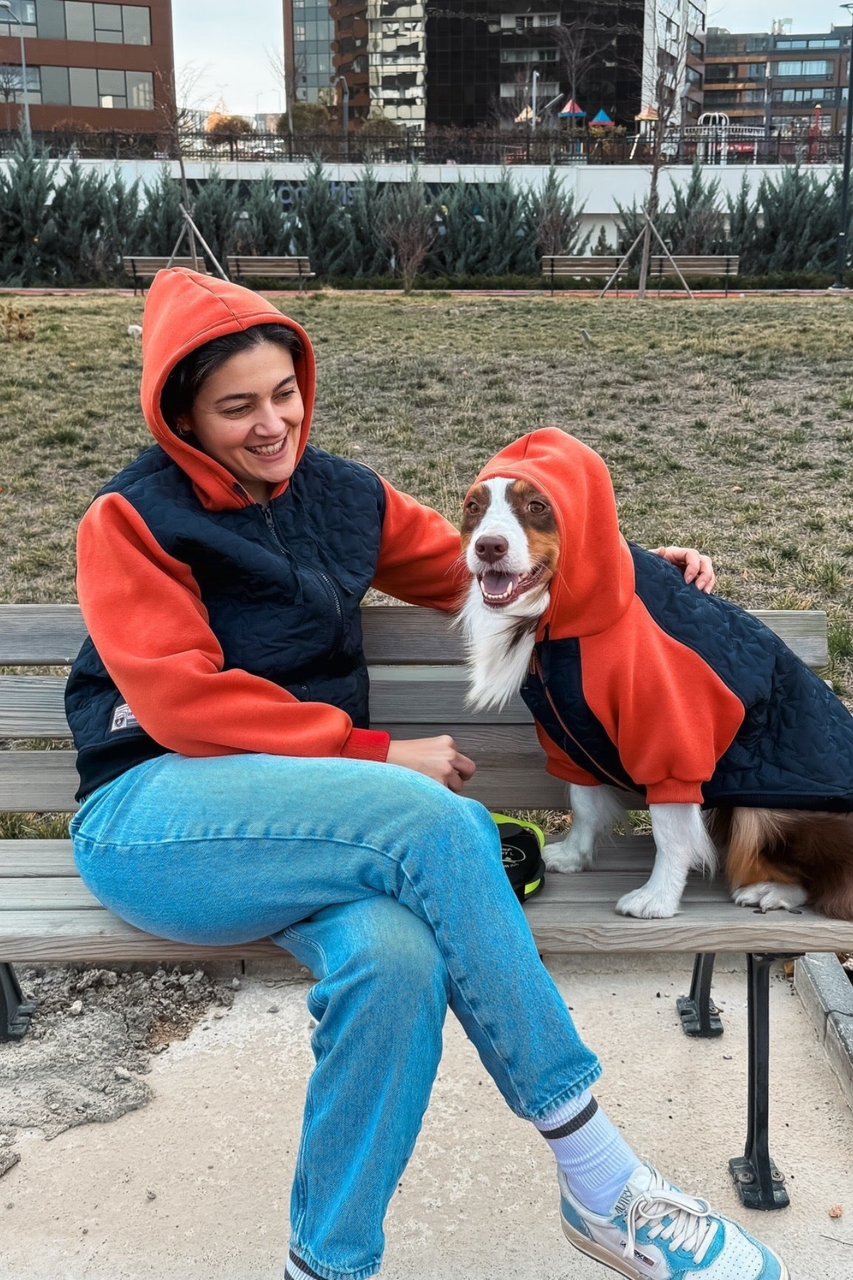 AskyXHuman Star Vasity Hoodie Terracotta 