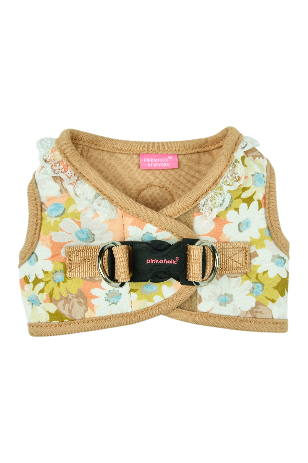 Pinkaholic New York Lilibeth Yelek Köpek Göğüs Tasması Bej