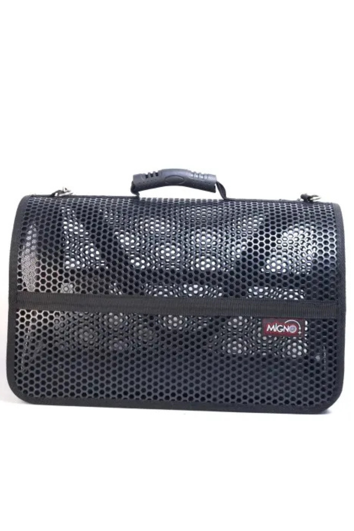 Migno Flybag Voyager Fileli Model Kedi Köpek Taşıma Çantaları - Siyah