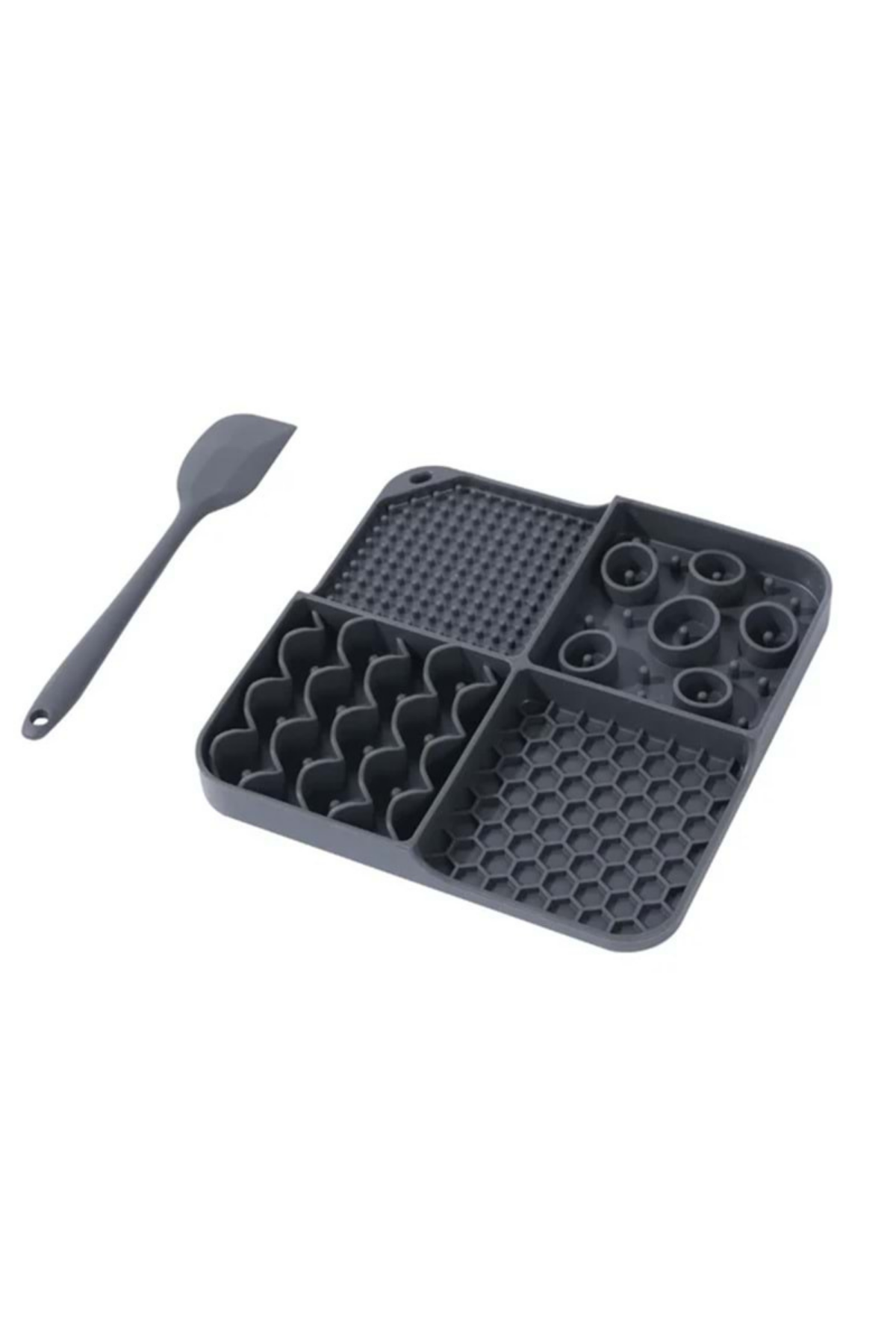 M-Pets Lecca Sıvı Ödül Matı Kaşıklı Set Black (M)