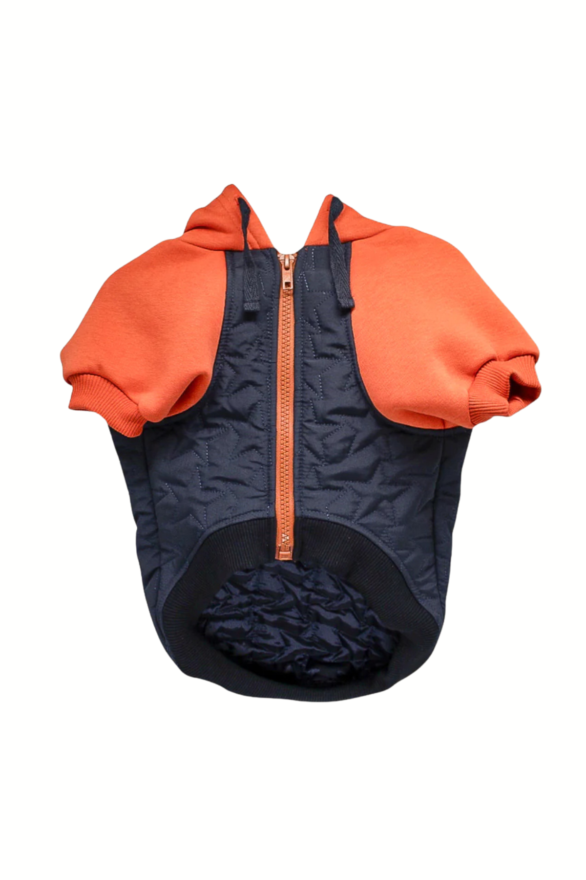 Asky And Erd Star Varsity Hoodie Terracotta
