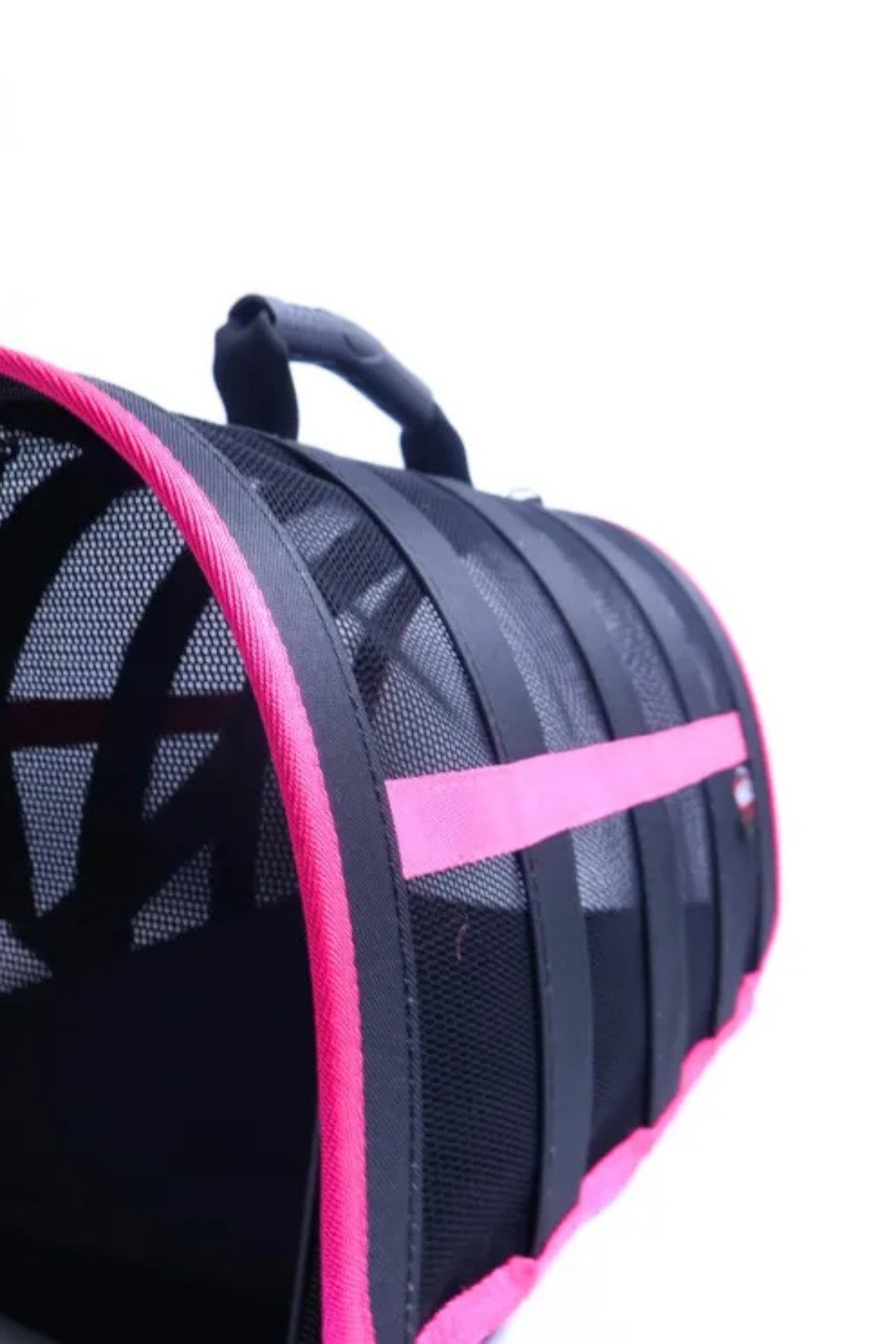 Migno Astra Fileli Model Köpek/Kedi Taşıma Çantası - Pembe