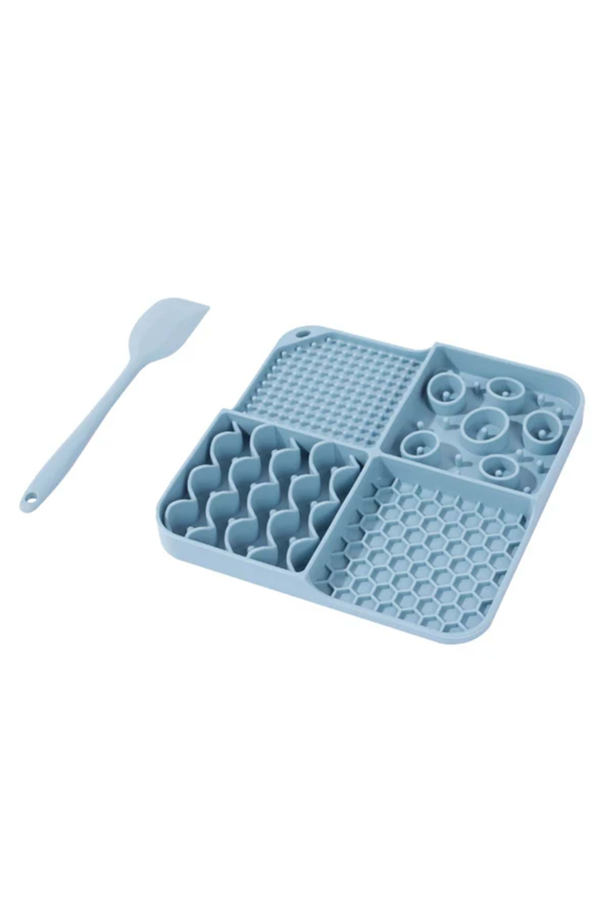 M-PETS LECCA SIVI ÖDÜL MATI KAŞIKLI SET BLUE (M)