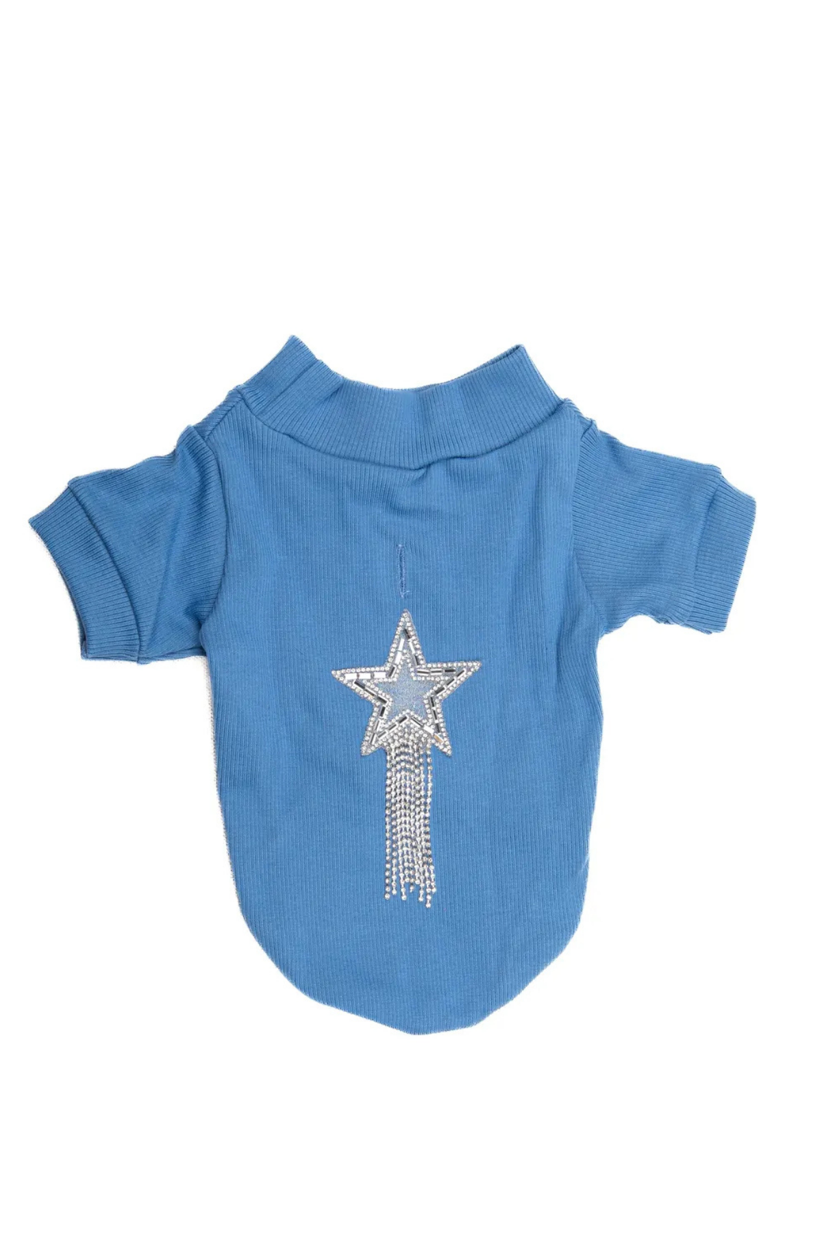 Goodboi Mavi Pırlantalı Ribana Tişört