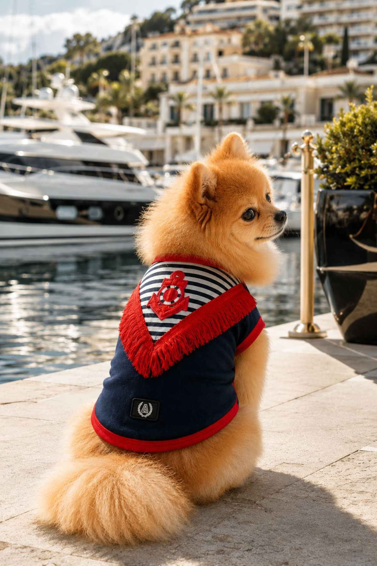 Alphadog Gemici Köpek Tshirt Lacivert