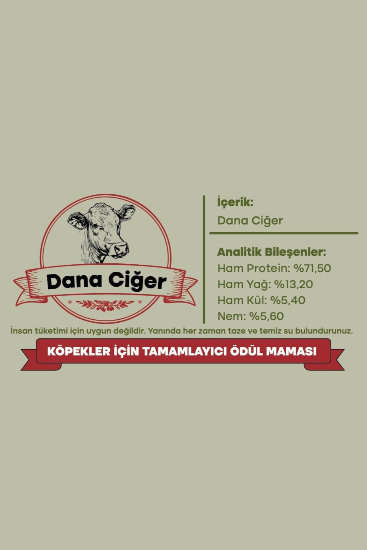 Hooffal Köpek Ödül Maması Dana Ciğer